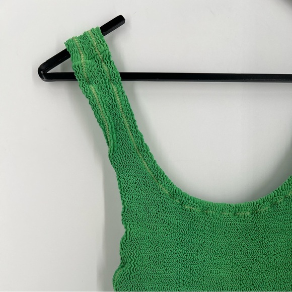 Reina Olga Ruby Textured High Cut Swimsuit - Picture 3 of 7